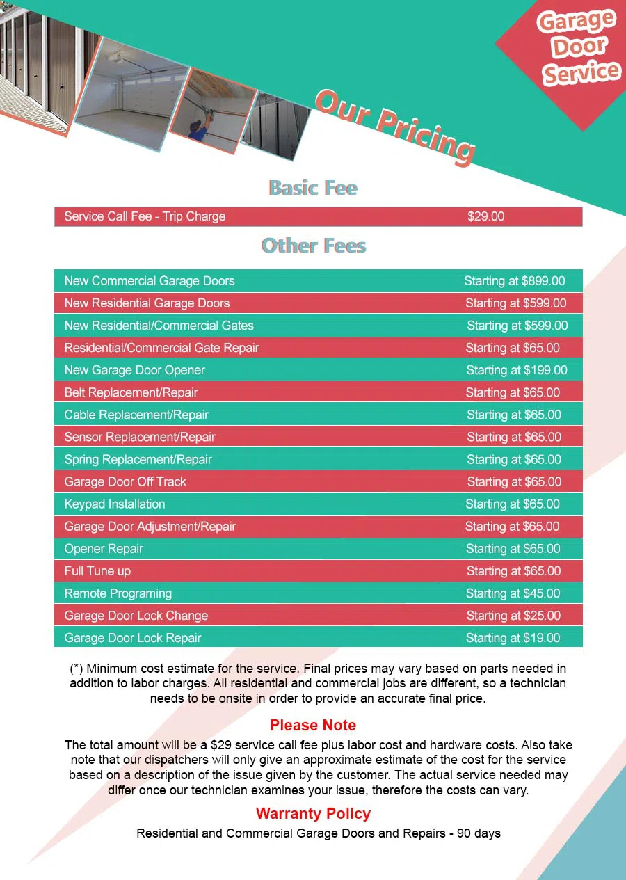 Central Garage Door Service Kings Park, NY 631-892-2062